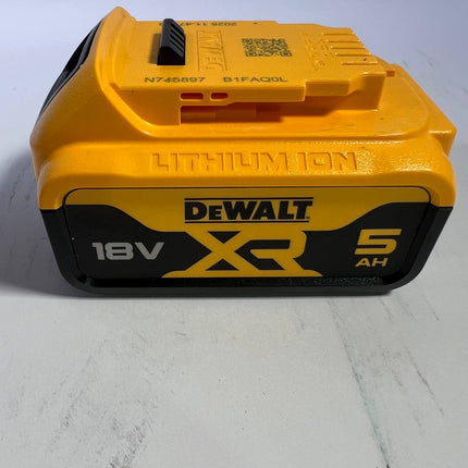 DeWalt DCB 184 Akkupack 18 V 5 0 Ah 5000 mAh XR Li Ion Akku mit Ladestandanzeige Leicht Gebraucht 2 - toolbrothers