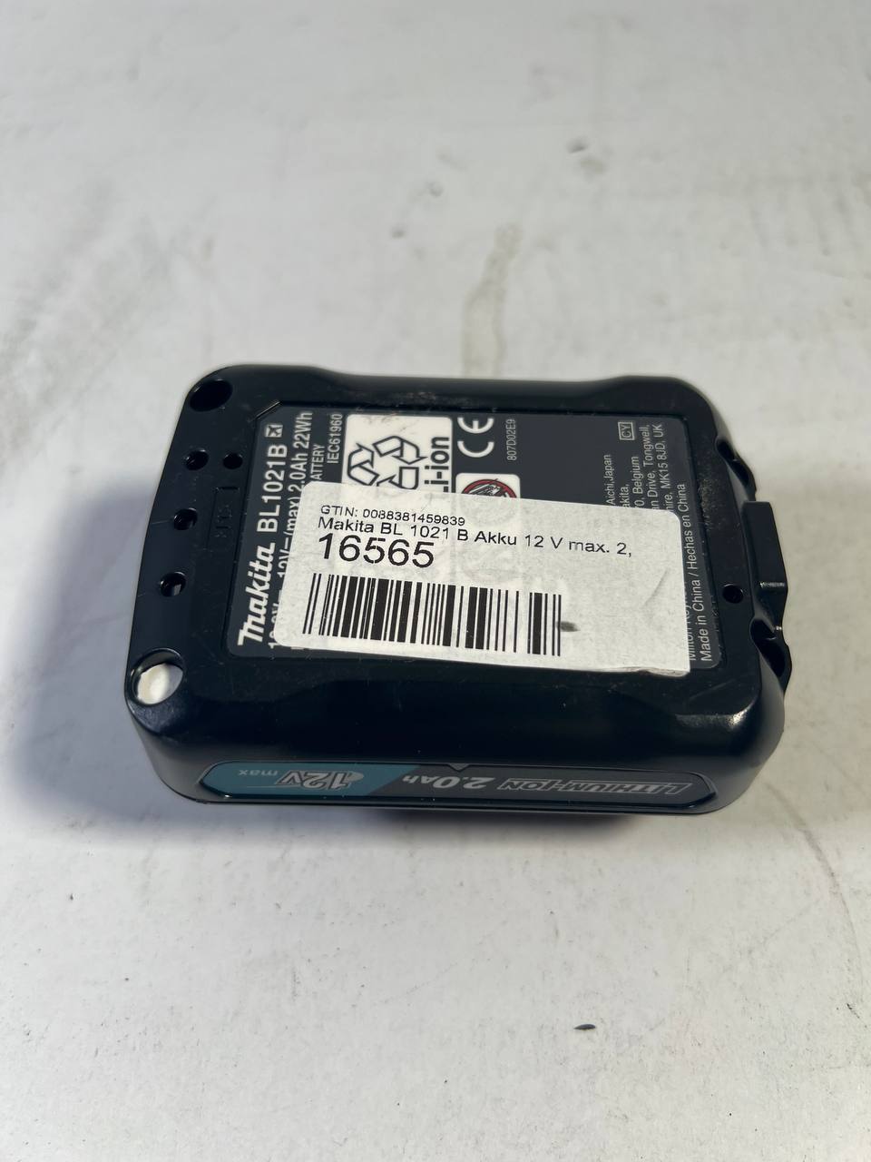 Makita BL 1021 B Akku 12 V max 2 0 Ah Li Ion 197396 9 Nachfolger von BL 1020 B 10 8 V Leicht Gebraucht 3 - toolbrothers