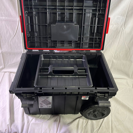 Qbrick System ONE Trolley Vario stapelbar 605 x 405 x 345 mm 44 l IP66 mit Laufraedern auf Metallachse Beschaedigt 1 - toolbrothers