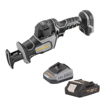 Procraft Industrial RS20Abb Recipro Saebelsaege 20 V Brushless 1x Akku 2 0 Ah Ladegeraet 0 - toolbrothers