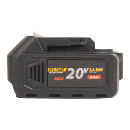 Procraft PC20bb Akku Kartuschenpistole 20 V 2000 N 280 310 ml 1x Akku 4 0 Ah ohne Ladegeraet 2 - toolbrothers