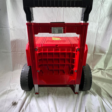 Qbrick System PRO Cart 2 0 Plus Drawer 2 Red Ultra HD Custom mobile Box auf Raedern 520 x 415 x 660 mm 9 5 l 12 l abnehmbarer Doppelteleskopgriff Beschaedigt 2 - toolbrothers