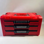 Qbrick System PRO Drawer 3 Toolbox 2 0 Expert RED ULTRA HD Werkzeugkoffer 450 x 310 x 244 mm 13 5 l stapelbar IP54 mit 3 Schubladen Beschaedigt 0 - toolbrothers
