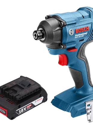 Bosch GDR 18 V-160 Visseuse à chocs sans fil 18 V 1/4" + 1 x Batterie 2,0 Ah - sans Chargeur, sans Coffret