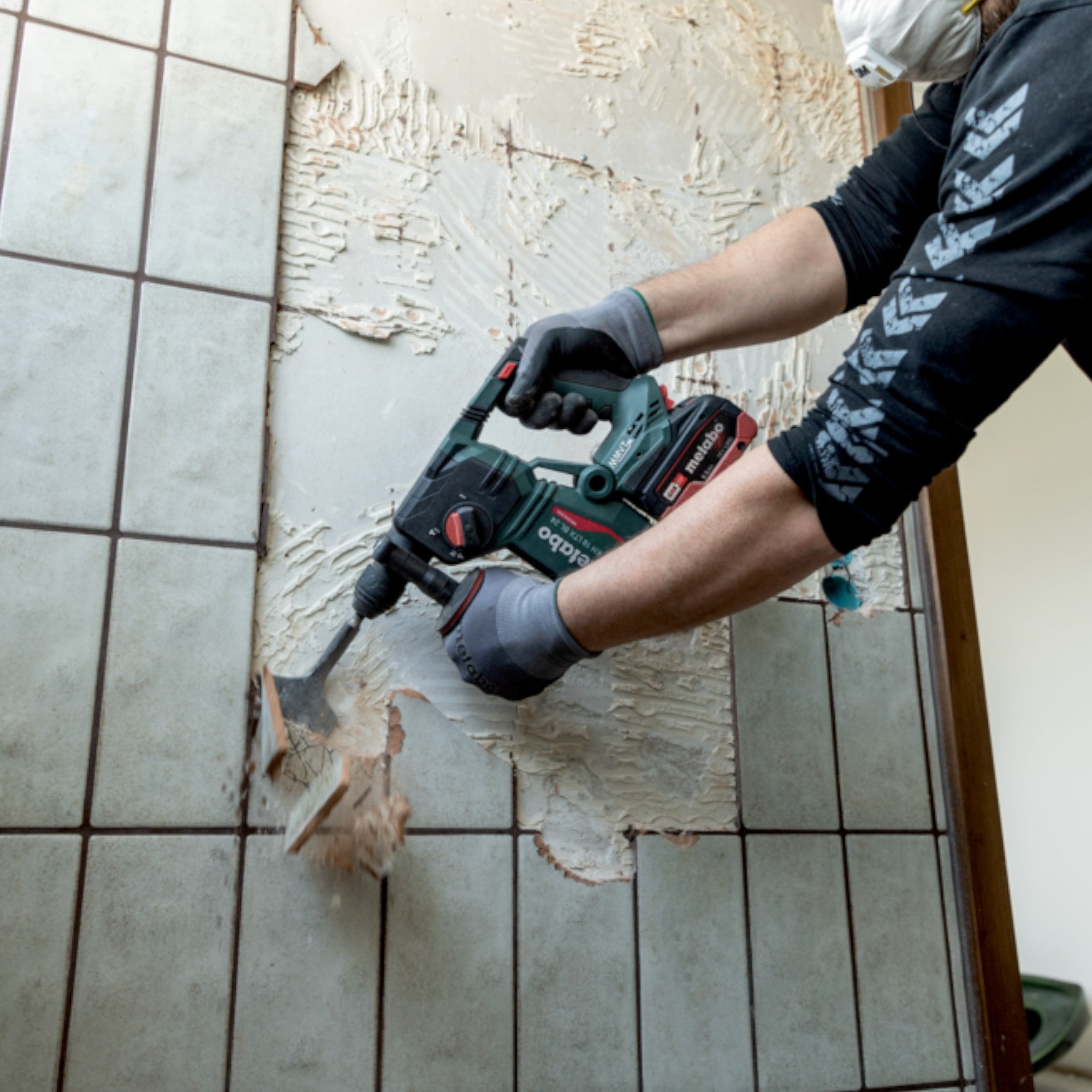 Metabo KH 18 LTX BL 24 Akku Bohrhammer 18 V 2 2 J SDS Plus Brushless 1x LiHD Akku 4 0 Ah ohne Ladegeraet 4 - toolbrothers