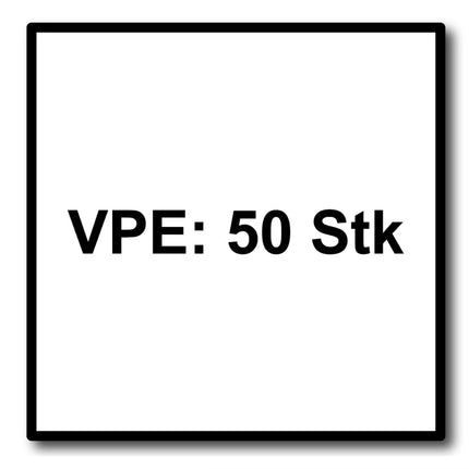 FEIN E-CUT Precision Starlock Plus Sägeblatt 50 Stk. 50 x 65 mm ( 63502208250 ) BI-Metall - Toolbrothers