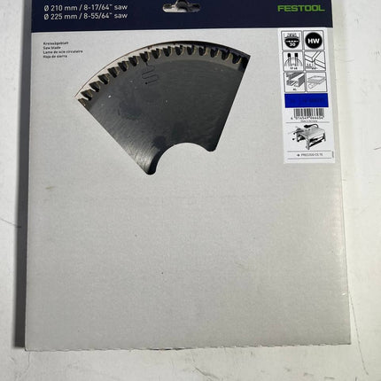 Festool HW 225x2 6x30 TF68 Kreissaegeblatt Aluminium Plastics 488291 225 x 2 6 x 30 mm 68 Zaehne fuer Aluminium NE Metalle Kunststoffe PVC Gebraucht 0 - toolbrothers