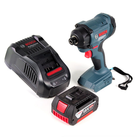 Bosch GDR 18 V-160 Akku Drehschlagschrauber 18V 1/4"+ 1x Akku 6,0Ah + Ladegerät + Einlage - ohne L-Boxx - Toolbrothers