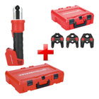 Rothenberger ROMAX NANO Akku Pressmaschine 18 V 34 kN CAS 3 tlg TH Pressbacken Set Rocase ohne Akku ohne Ladegeraet 0 - toolbrothers