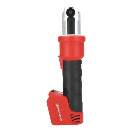 Rothenberger ROMAX NANO Akku Pressmaschine 18 V 34 kN CAS 2x LiHD Akku 4 0 Ah Ladegeraet 3 tlg SV Pressbacken Set Rocase 1 - toolbrothers