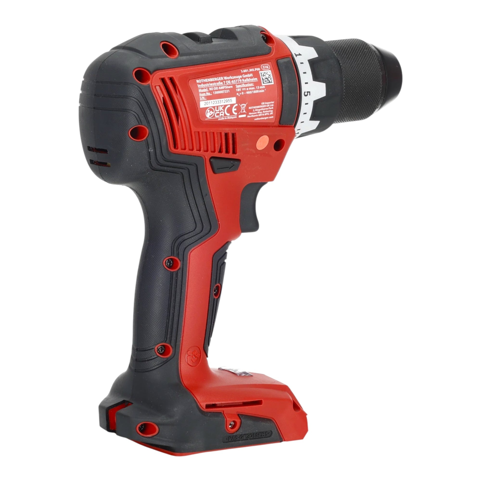 Rothenberger RO DD55 Akku Bohrschrauber 18 V 55 Nm Brushless AMPShare 1x Akku 4 0 Ah Ladegeraet 3 - toolbrothers