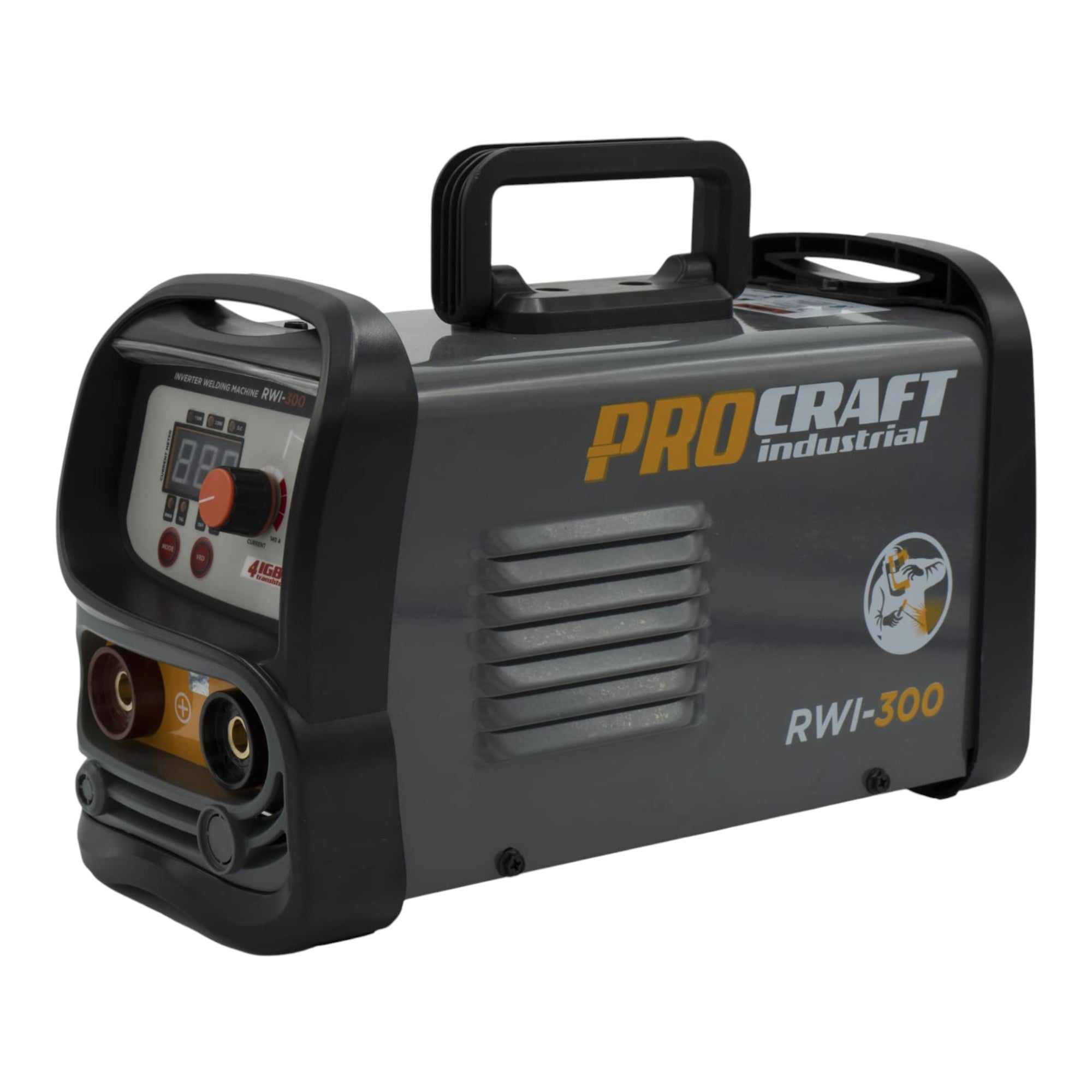 Procraft Industrial RWI 300 Inverter Schweissgeraet 4 5 kW 20 140 A MMA Schweissschutzschild Drahtbuerste weiteres Zubehoer 0 - toolbrothers