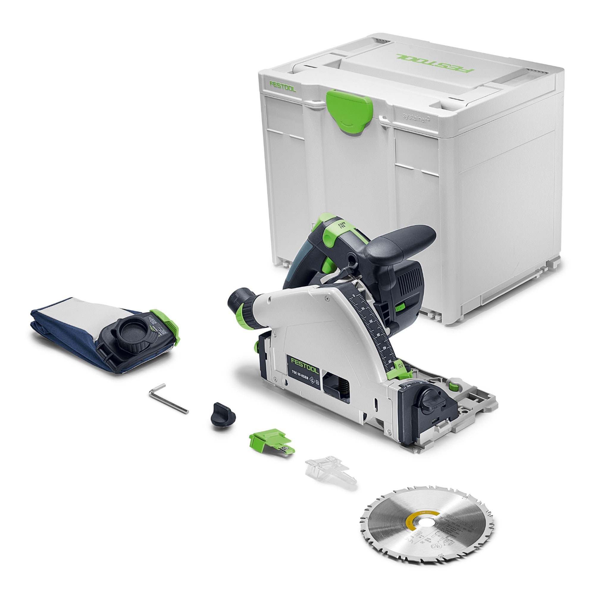 Festool TSC 55 KSEB Basic Akku Tauchsaege 18 V 160 mm Brushless 577988 Systainer ohne Akku ohne Ladegeraet 0 - toolbrothers