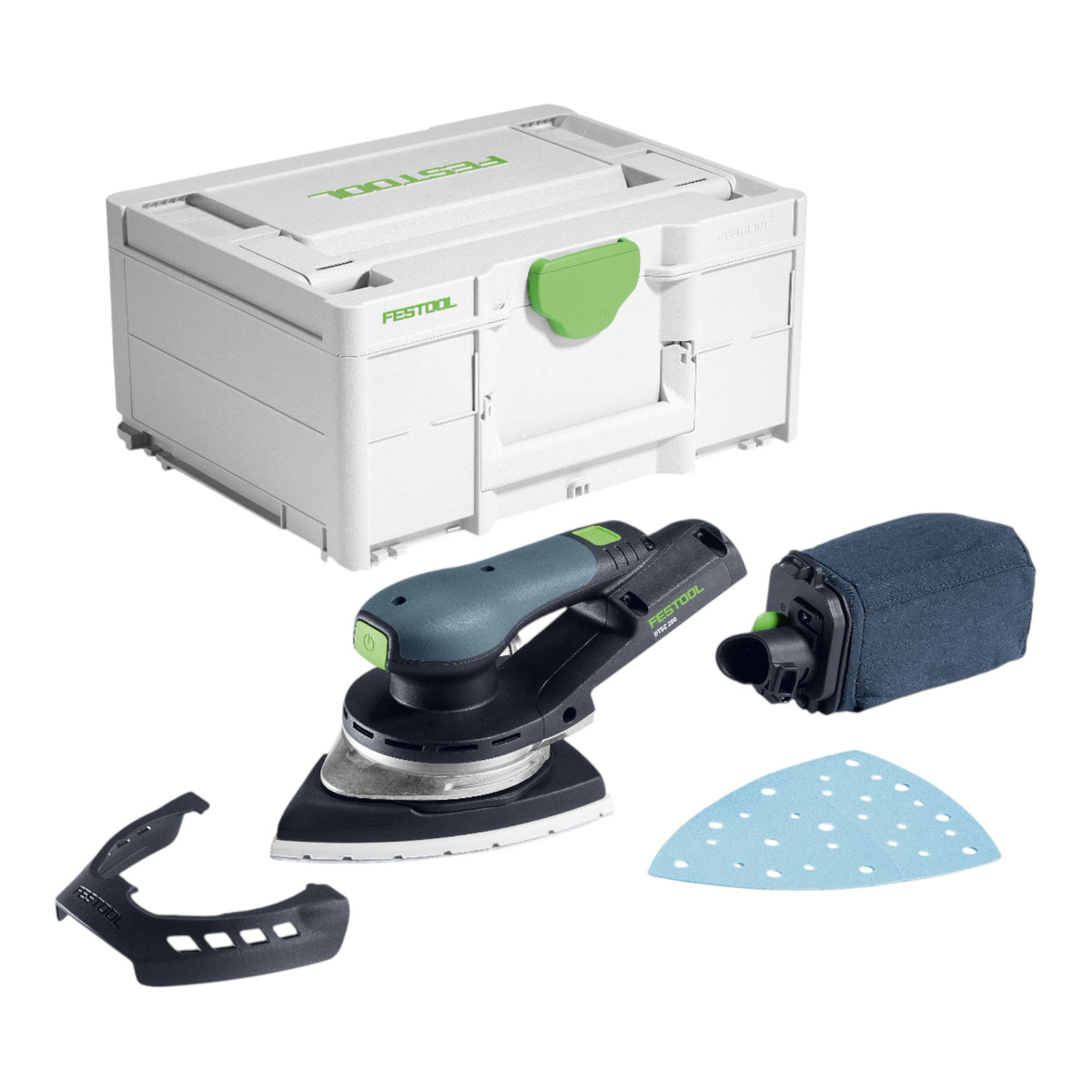 Festool DTSC 200-Basic akumulatorowa szlifierka delta 18 V 145 x 195 mm bezszczotkowa ( 577713 ) + systainer - bez akumulatora, bez ładowarki