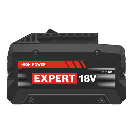 Bosch Starter Set 1x EXPERT EXBA 18V 55 Akku 5 5 Ah EXPERT EXAL18V 160 Schnell Ladegeraet 2 - toolbrothers