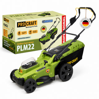 Procraft PLM22bb Akku Rasenmaeher 40 V 2x 20 V 430 mm Brushless Solo ohne Akku ohne Ladegeraet 0 - toolbrothers