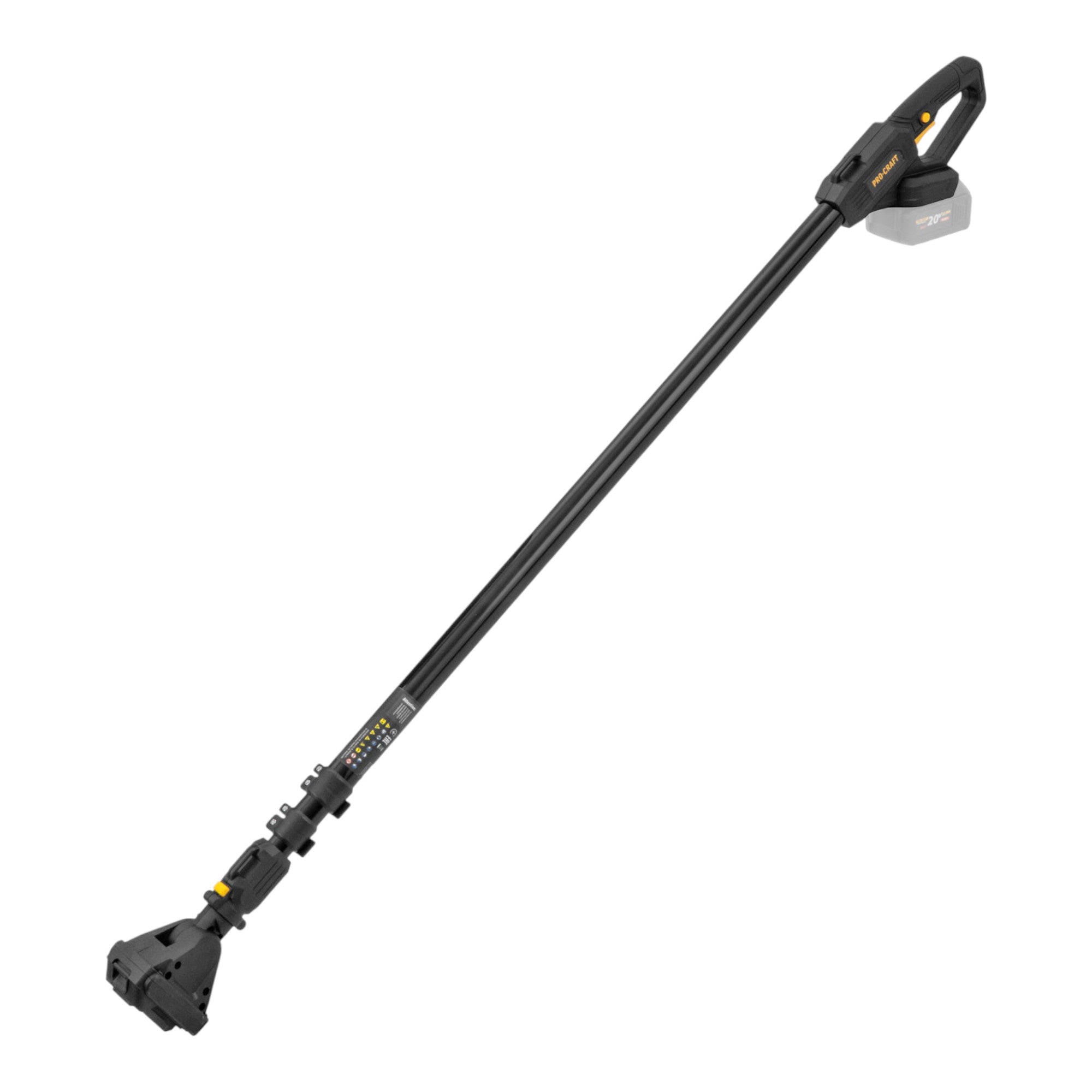 Procraft EP3 0R Teleskop Verlaengerung Aufsatz 1 2 3 0 m drehbar fuer Kettensaege 1 - toolbrothers