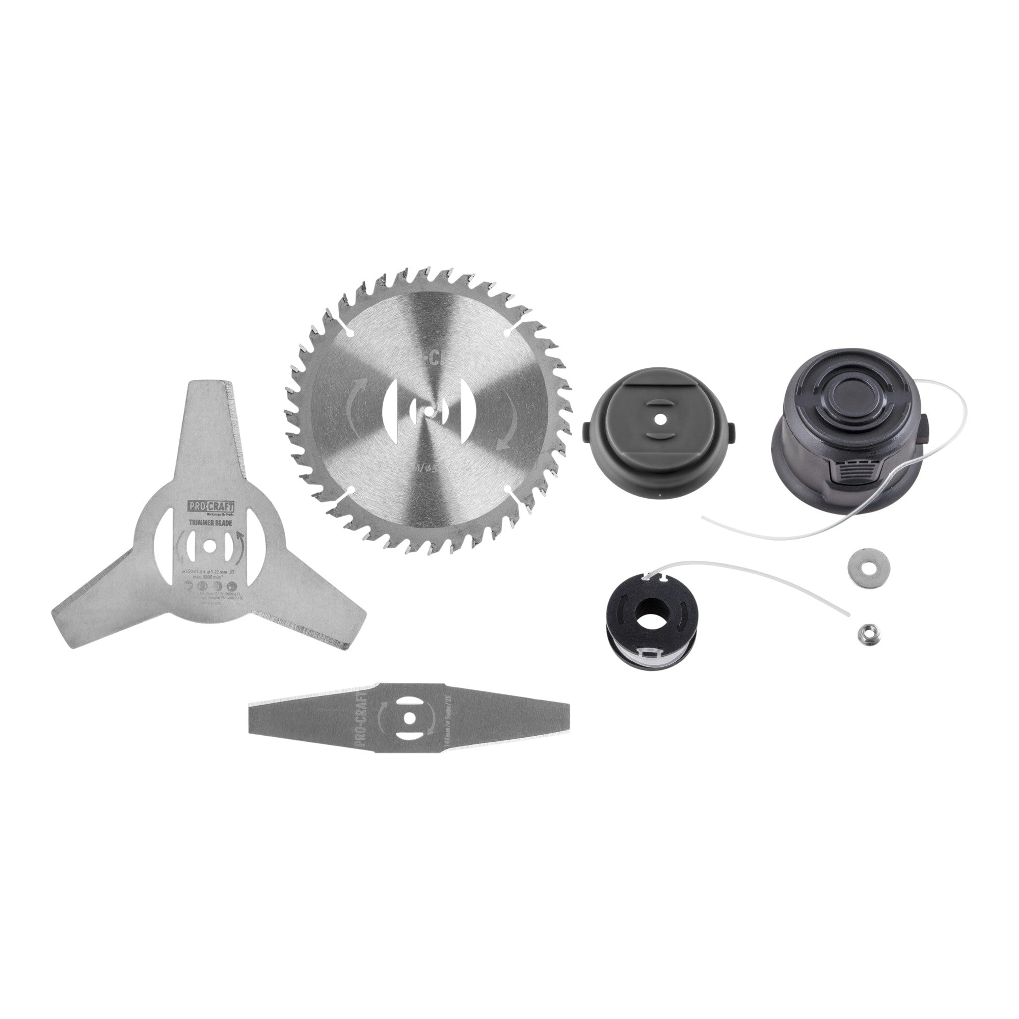 Procraft PTA 26BL Akku Trimmer 20 V 300 mm Brushless 1x Akku 3 0 Ah Ladegeraet 4 - toolbrothers