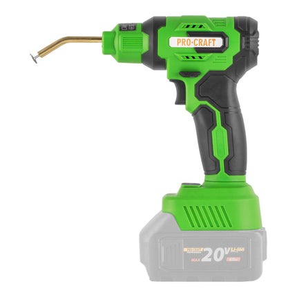 Procraft CS40 bb Akku Kunststoffschweissgeraet 20 V 600 C 0 7 1 1 A 2x Akku 4 0 Ah Ladegeraet Koffer 1 - toolbrothers