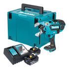 Makita DTR 181 RGJ Akku Bewehrungsverbinder 18 V 0 8 mm Brushless 2x Akku 6 0 Ah Ladegeraet Makpac 0 - toolbrothers