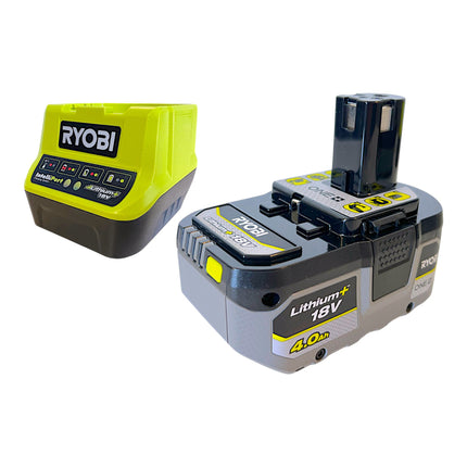 Ryobi R18PL 0 Akku Hobel 18 V 82 mm 1x Akku 4 0 Ah Ladegeraet 2 - toolbrothers