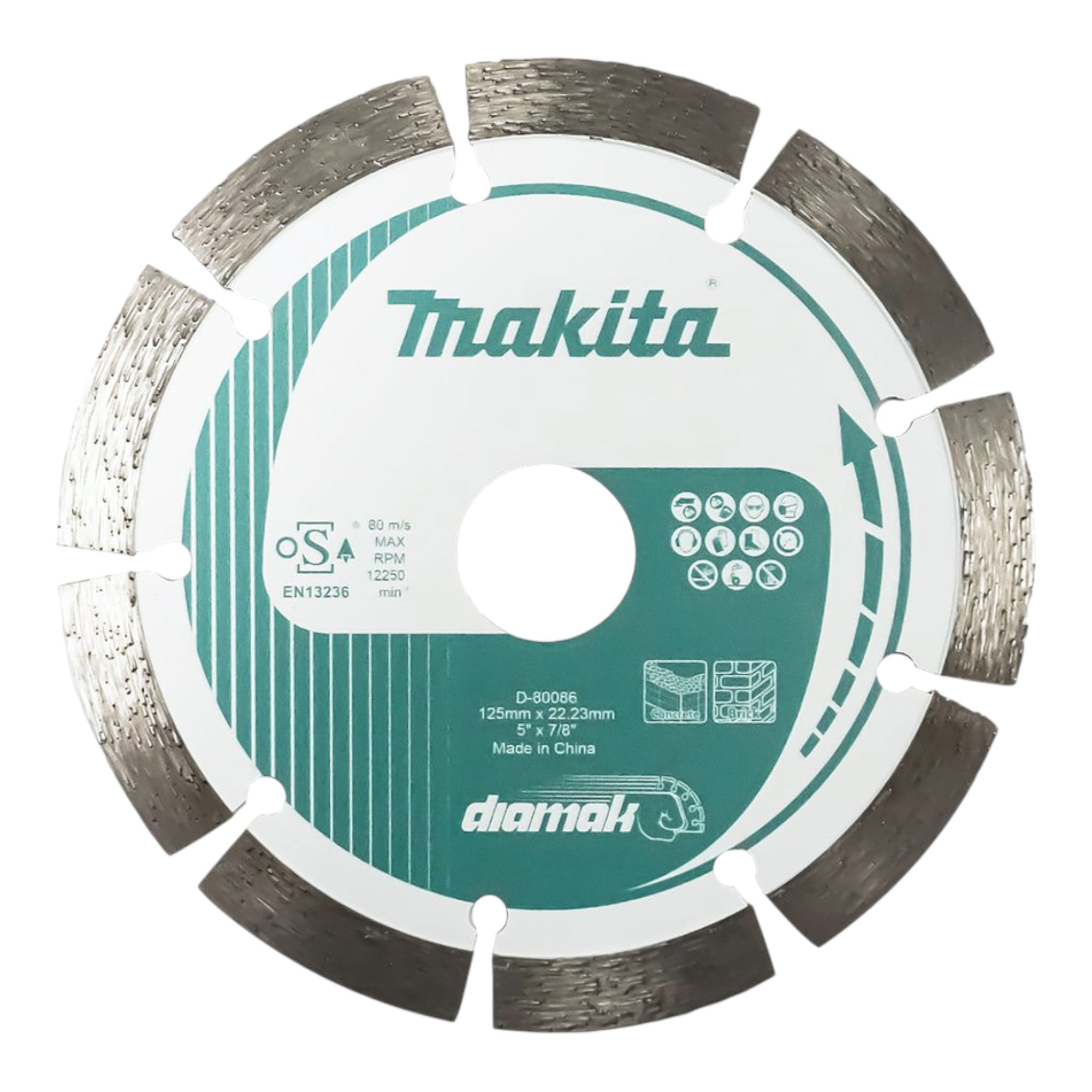 Makita 2x Diamak Diamanttrennscheibe 125 x 22 23 mm 2x D 80086  1 - toolbrothers