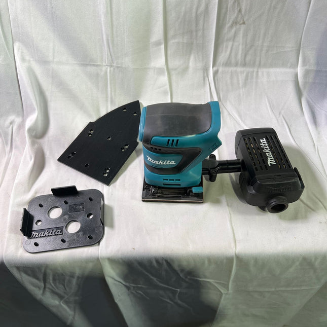 Makita DBO 480 Z Akku Schwingschleifer 18 V 112 x 102 mm Solo ohne Akku ohne Ladegeraet Reparaturgeraet 0 - toolbrothers