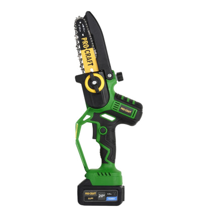 Procraft PKA32Li Akku Kettensaege 20 V 203 mm Brushless Teleskop Verlaengerung Aufsatz 1x Akku 4 0 Ah Ladegeraet Koffer 1 - toolbrothers