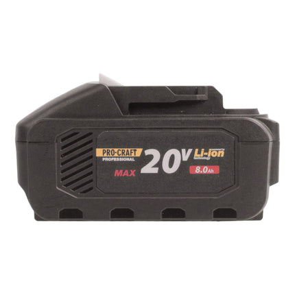 Procraft PLM20bb Akku Rasenmaeher 40 V 2x 20 V 370 mm Brushless 2x Akku 8 0 Ah ohne Ladegeraet 2 - toolbrothers