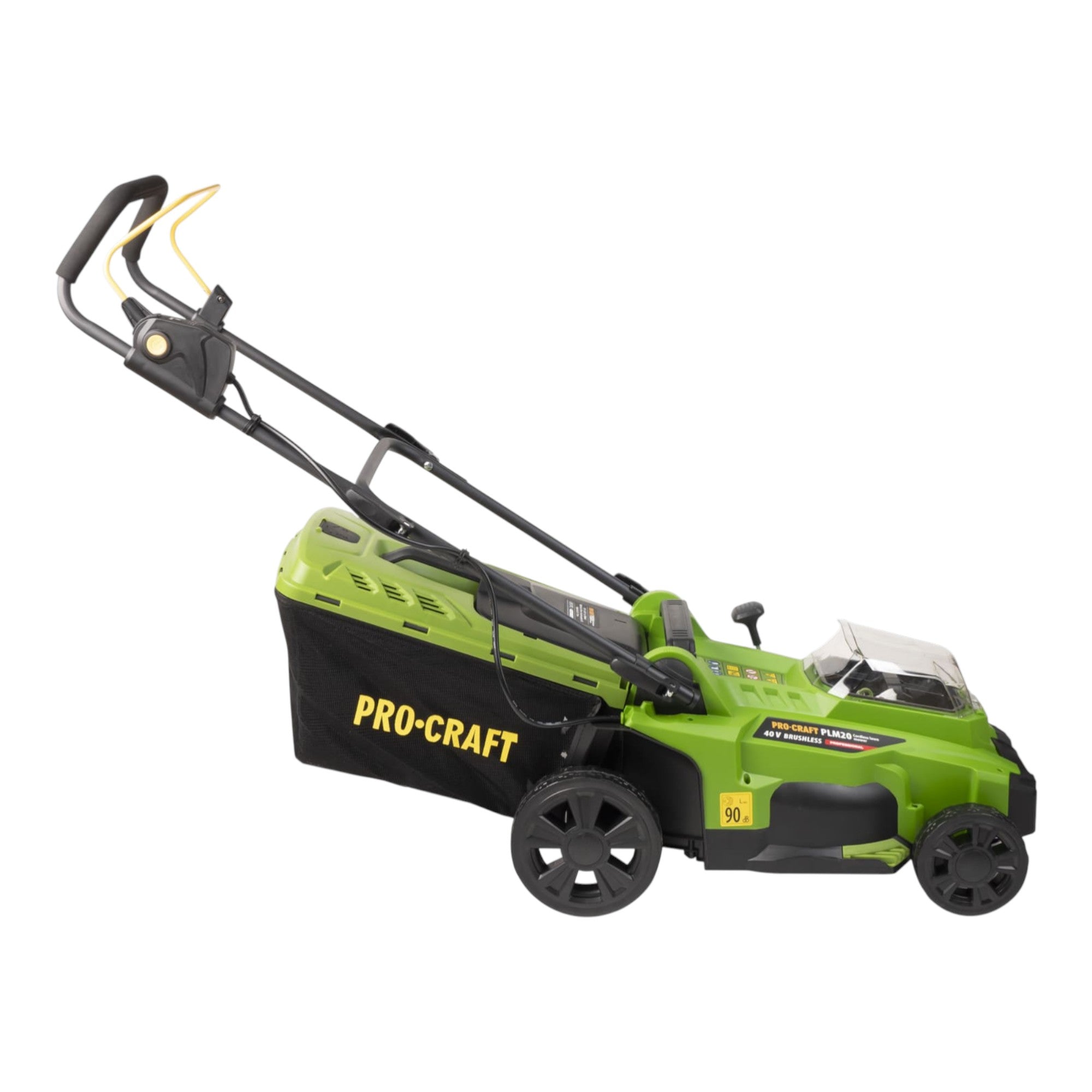Procraft PLM20bb Akku Rasenmaeher 40 V 2x 20 V 370 mm Brushless 4x Akku 8 0 Ah Ladegeraet 4 - toolbrothers