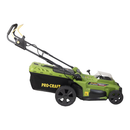 Procraft PLM22bb Akku Rasenmaeher 40 V 2x 20 V 430 mm Brushless 4x Akku 8 0 Ah Ladegeraet 4 - toolbrothers