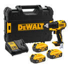 DeWalt DCD 708 P3T Akku Bohrschrauber 18 V 65 Nm Brushless 3x Akku 5 0 Ah Ladegeraet TSTAK 0 - toolbrothers