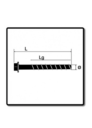 Fischer ULTRACUT FBS II Betonschraube 10x100 mm 100 Stk. ( 548743 ) Sechskantkopf SW15 Unterlegscheibe galvanisiert verzinkt + Makita NEMESIS 2 Hammer und Beton Bohrer SDS-Plus 10x215 ( B-58213 ) - Toolbrothers