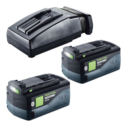 Festool VECTURO OSC 18 E Basic Set Akku Oszillierer 18 V Starlock Max Brushless 2x Akku 5 0 Ah Ladegeraet 7 tlg Zubehoer Set Systainer 3 - toolbrothers