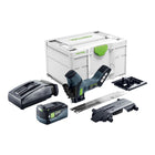 Festool ISC 240 EB Basic Akku Daemmstoffsaege 18 V 240 mm 1x Akku 5 0 Ah Ladegeraet Systainer 0 - toolbrothers