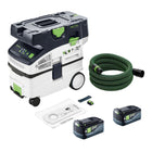 Festool CTMC MIDI I Basic Akku Absaugmobil 36 V 2x 18 V Staubkl M 2x Akku 5 0 Ah ohne Ladegeraet 0 - toolbrothers