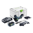 Festool ISC 240 EB Basic Akku Daemmstoffsaege 18 V 240 mm 1x Akku 5 0 Ah Schnellladegeraet Systainer 0 - toolbrothers