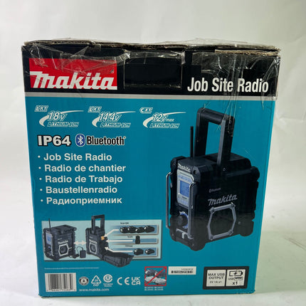 Makita DMR 108 NB Akku Radio 10 8 V 18 V Bluetooth IP64 Solo ohne Akku ohne Ladegeraet Leicht Gebraucht 4 - toolbrothers