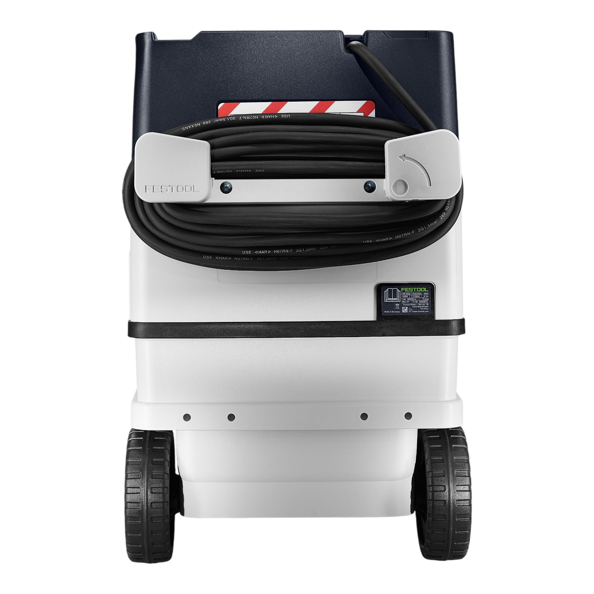 Festool CTM MIDI I CLEANTEC Absaugmobil 1200 Watt 15 l Staubkl M RS ST D 27 36 Plus Standard Reinigungsset 4 - toolbrothers