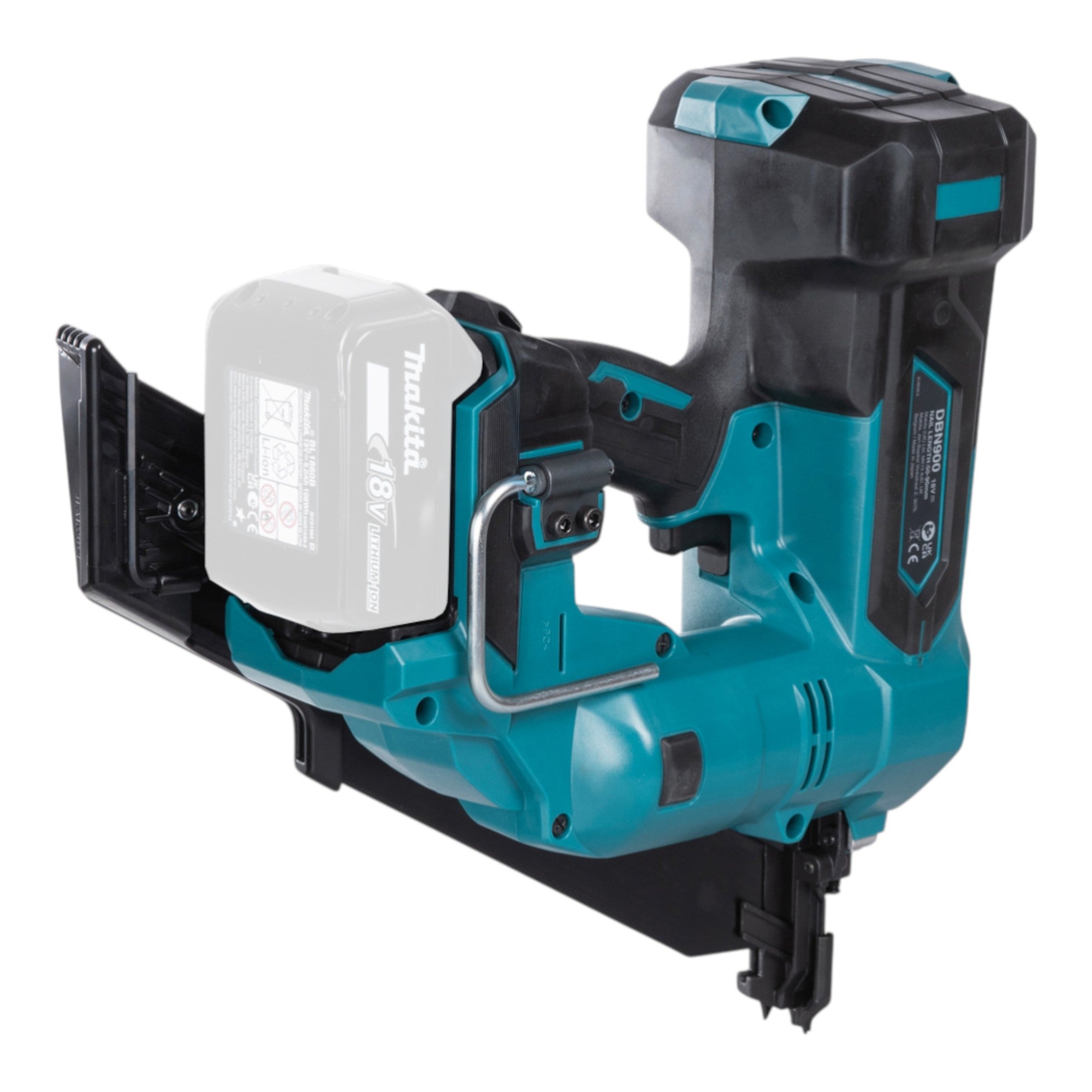 Makita DBN 900 ZK Akku Streifennagler 18 V 50 90 mm Brushless Koffer ohne Akku ohne Ladegeraet 3 - toolbrothers
