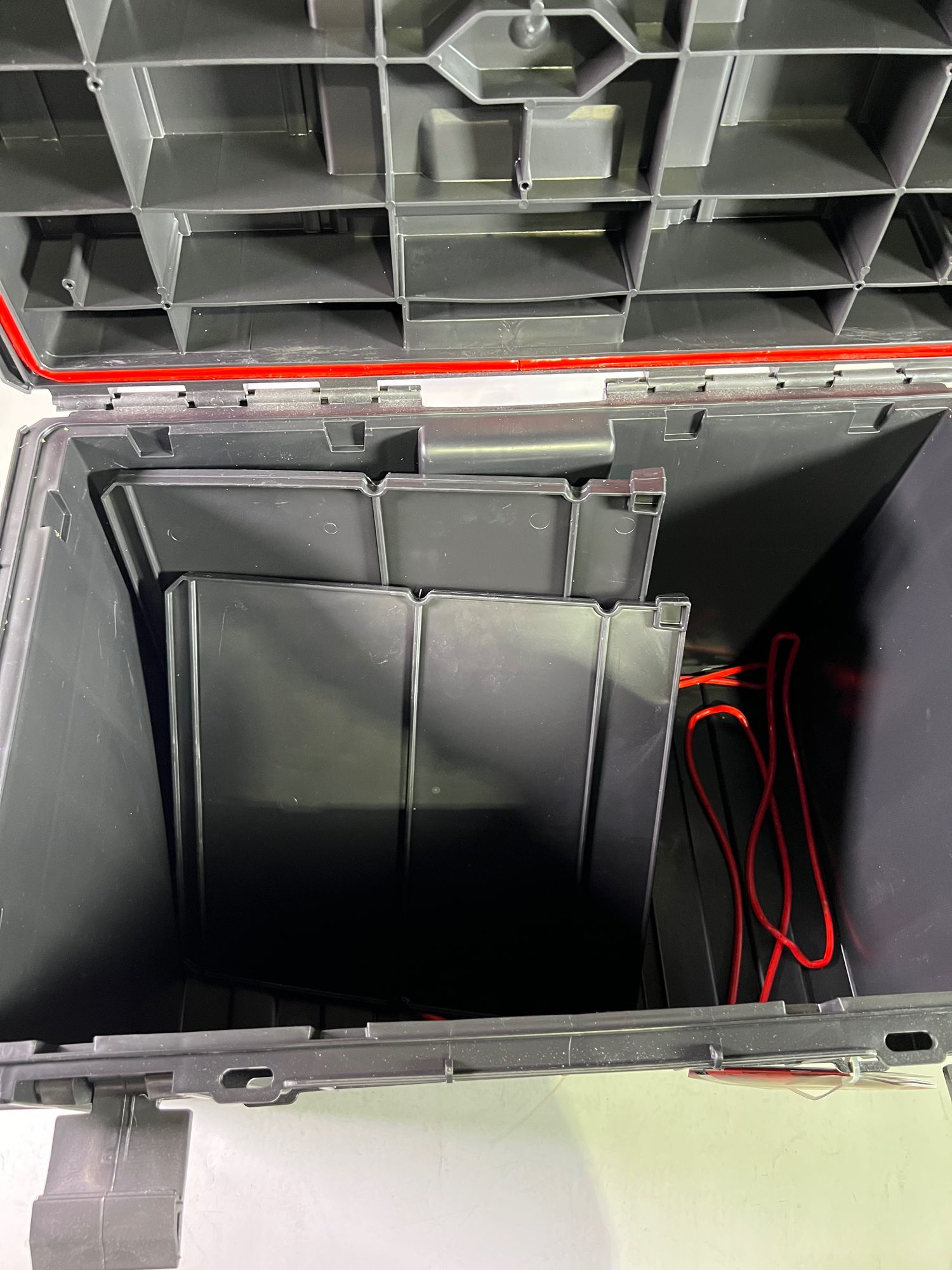 Qbrick System ONE 450 Basic Werkzeugkoffer 585 x 385 x 422 mm 52 l IP66 alte Version Gebraucht 1 - toolbrothers
