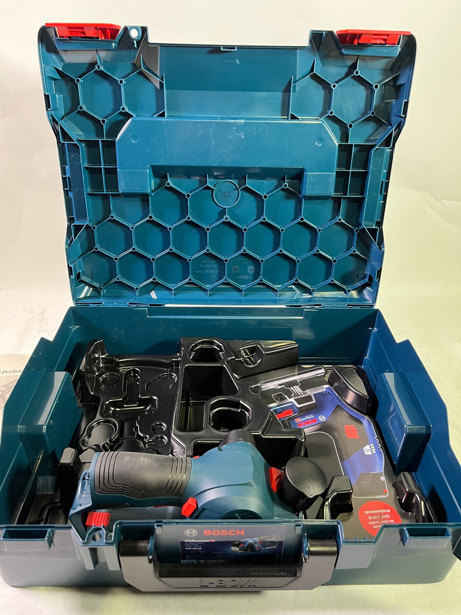Bosch GHO 12V 20 Professional Akku Hobel 12 V Brushless 06015A7002 L Boxx ohne Akku ohne Ladegeraet Gebraucht 0 - toolbrothers