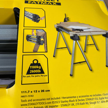 Stanley FMST1 75763 FatMax Unterstellbock Arbeitsstaender 2 Stueck Gebraucht 1 - toolbrothers