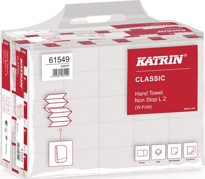 ELOS Falthandtuch Katrin Classic L 2 2 lagig weiss 9000469051  0 - toolbrothers