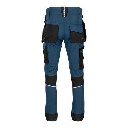 LAHTI PRO Stretch Arbeitshose Groesse XXXL L4056006 blau schwarz gruen 2 - toolbrothers