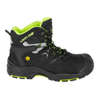 LAHTI PRO Sicherheitsstiefel Nubuk S3 FO HRO SR Groesse 44 L3013044 schwarz gruen 0 - toolbrothers