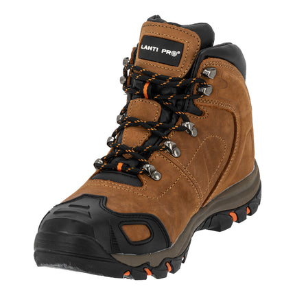 LAHTI PRO Arbeitsstiefel ohne Zehenschutzkappe O2 SRA Groesse 39 L3011539 braun 1 - toolbrothers