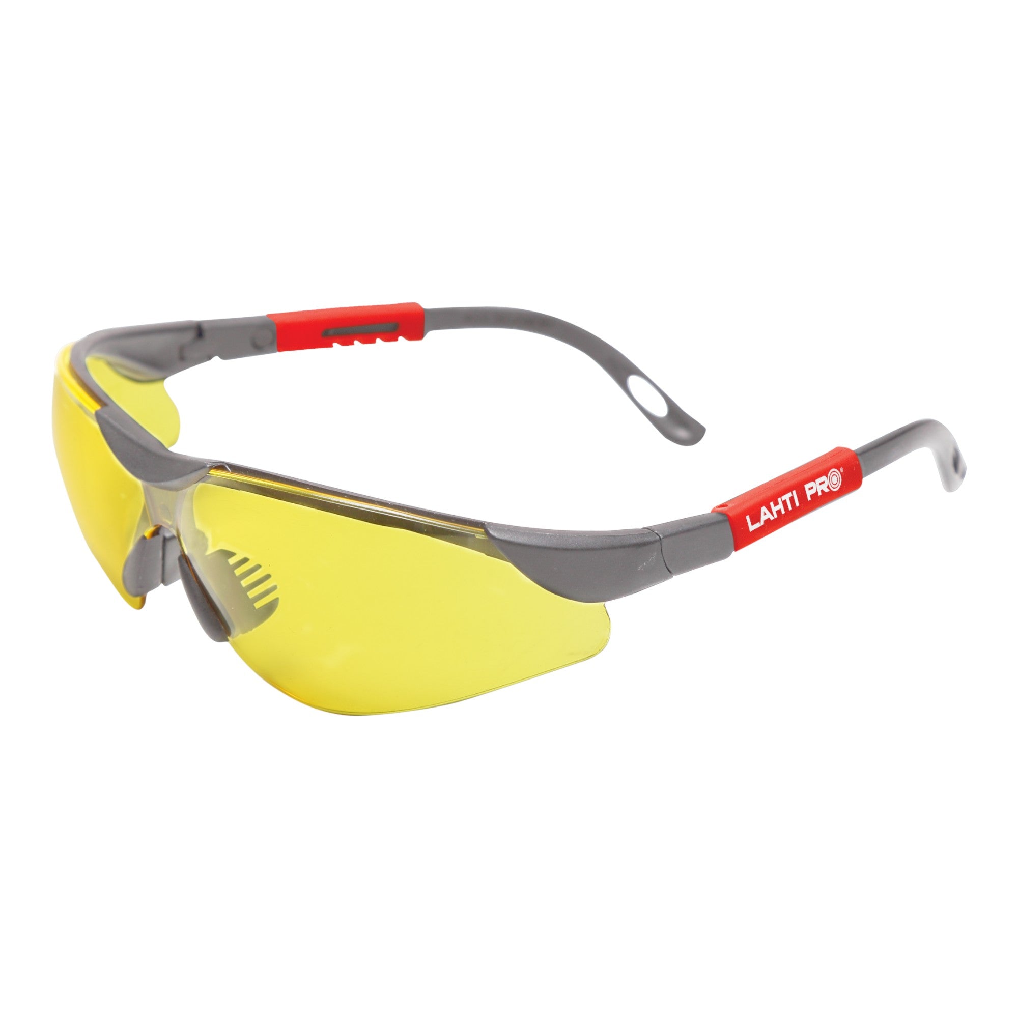 LAHTI PRO Schutzbrille gelb verstellbar Schutzklasse F 46051  1 - toolbrothers