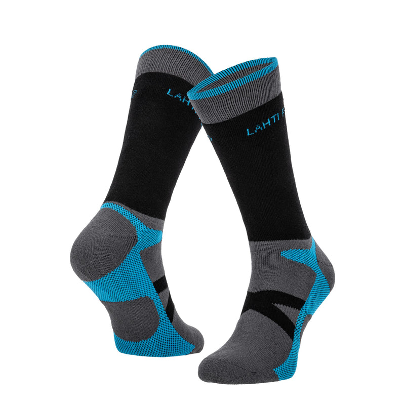 LAHTI PRO Arbeitssocken Groesse 39 42 L3090439 grau blau 0 - toolbrothers