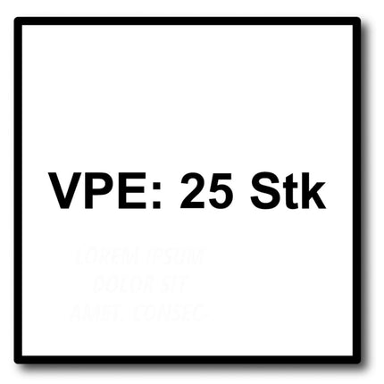 Festool S 145/2,8/25 WOOD Straight Cut Stichsägeblatt 145 mm 25 Stk. ( 5x 204264 ) extrem scharfe Japanverzahnung, HCS Stahl - Toolbrothers